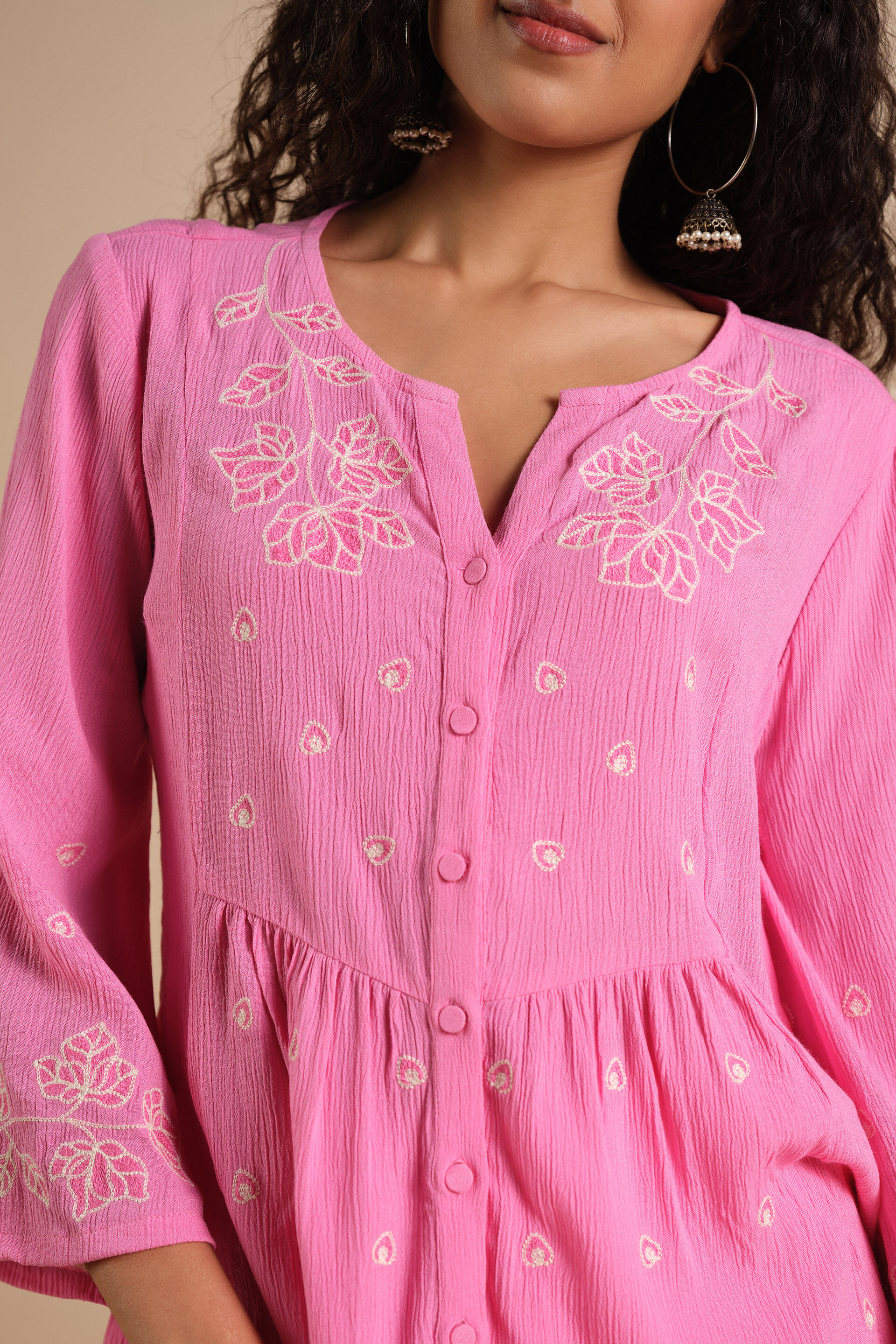 Gul Bahar Top, Pink, image 4